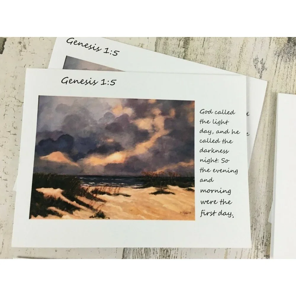 Bible Verse Scripture Note Cards Stationery Praise Art Ministry Kathryn Hoppe
